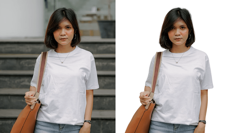 Clipping path in Photoshop and the background removed